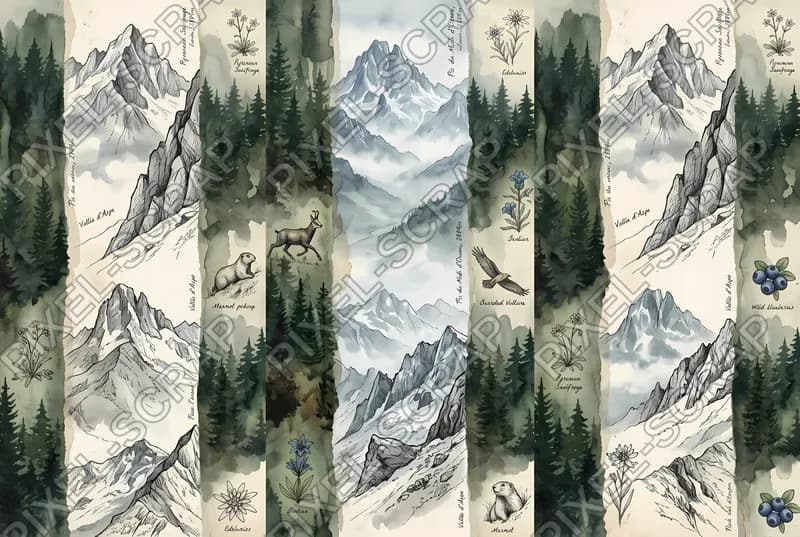 Mountain Star Lace