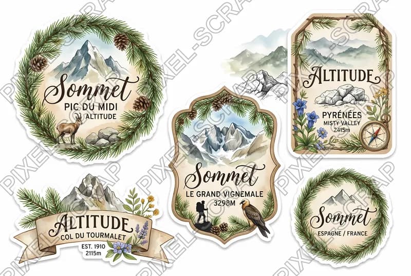 Mountain Labels