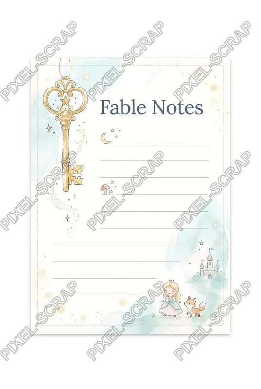 Fable Notes Card