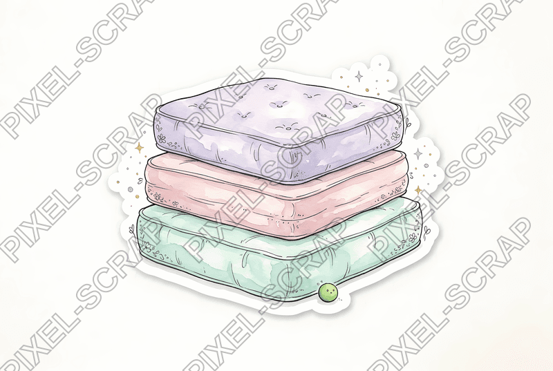Pea & Mattresses Set
