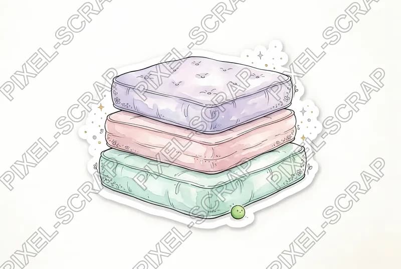 Pea & Mattresses Set
