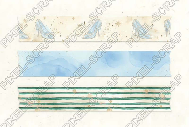 Glass & Stripe Washi
