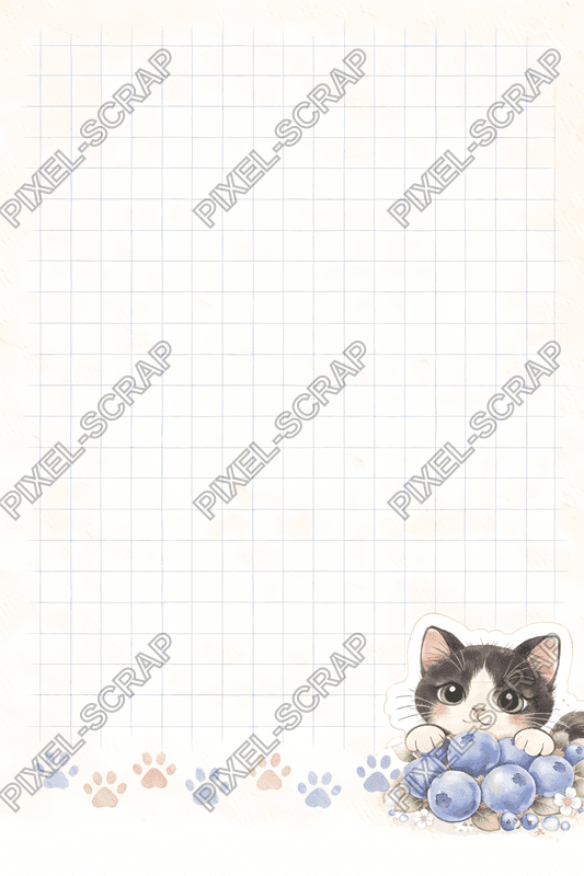 Paw Grid Card