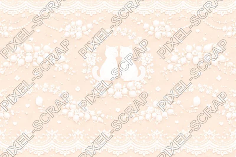 Lace Cat Pattern