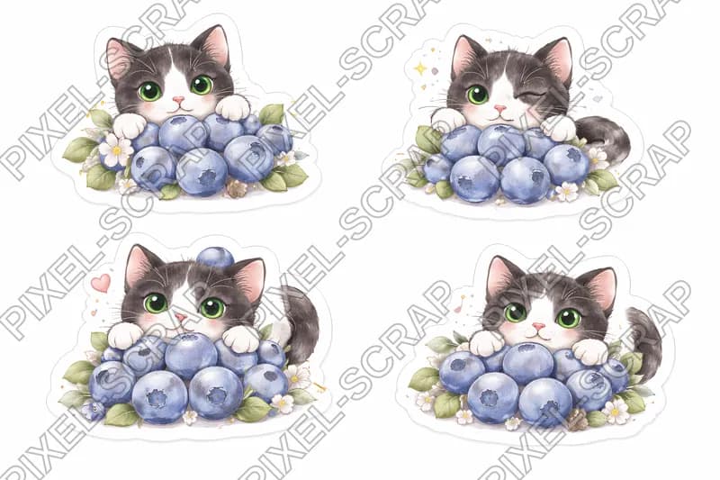 Peeking Kittens