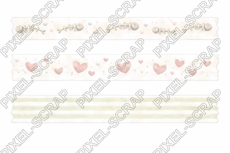 Heart Washi