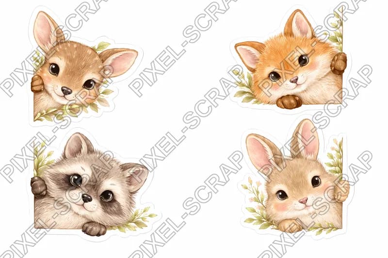 Peeking Creatures