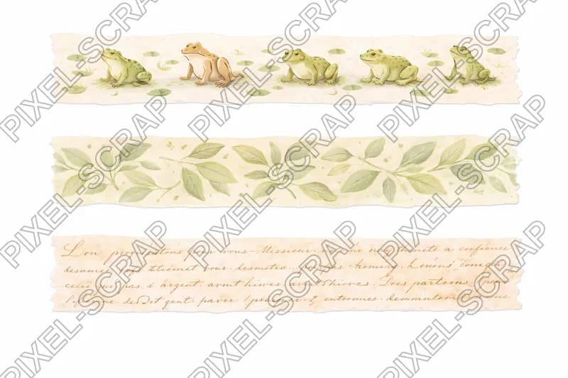 Frog Washi