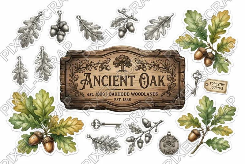 Oak Charms
