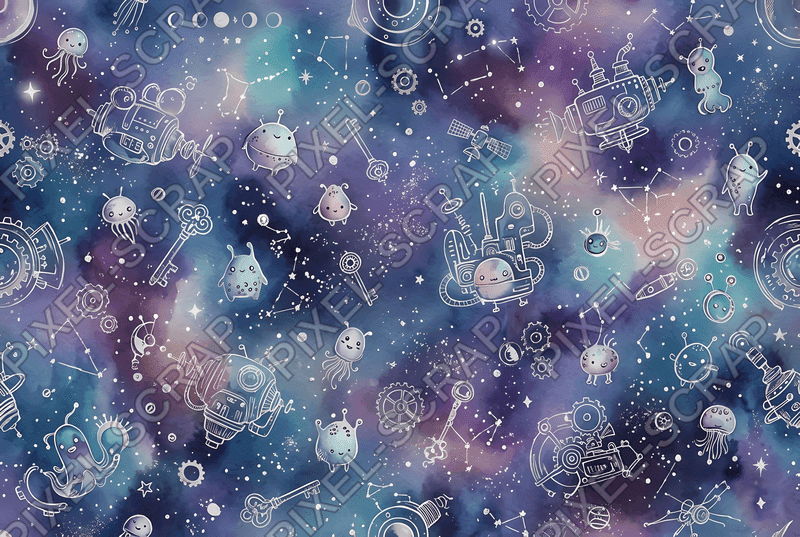 Fictional Galaxy Map