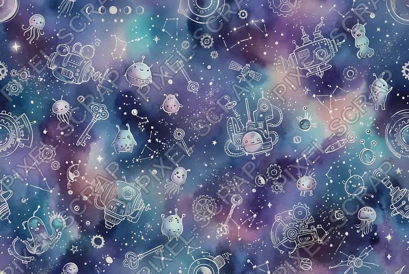 Fictional Galaxy Map