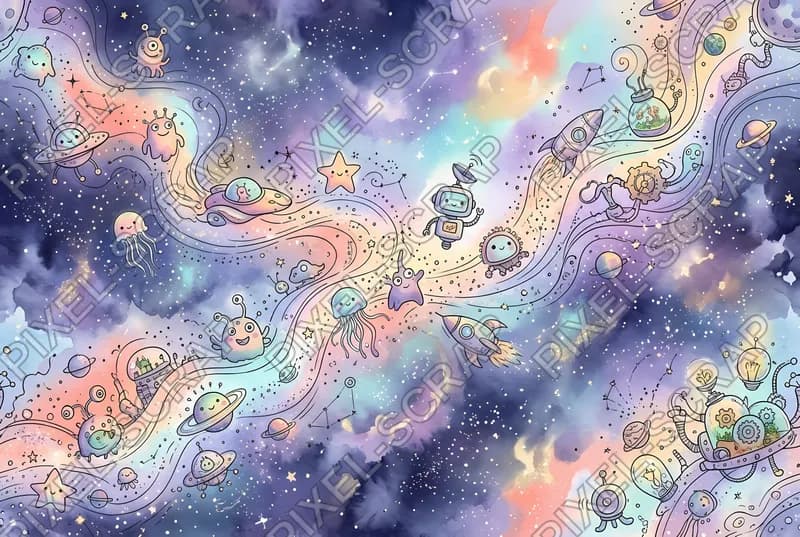 Milky Way Path Wash
