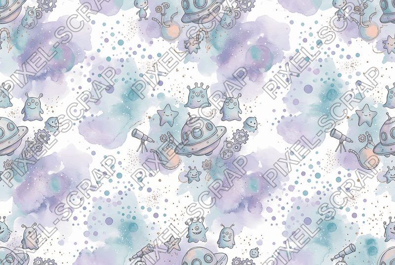 Star Cluster Polka Dots