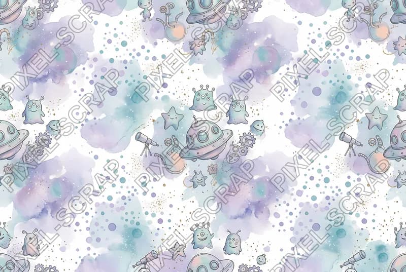 Star Cluster Polka Dots