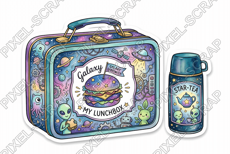 Alien Lunchbox Set