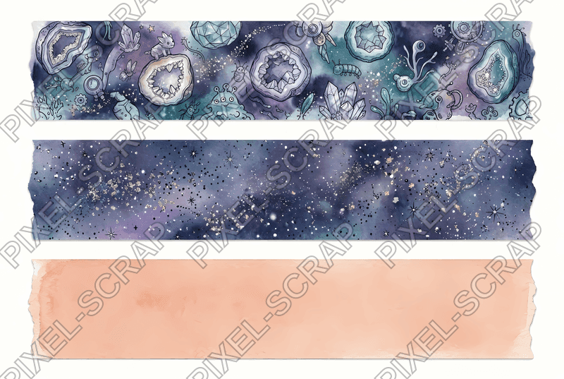 Cosmic Dust Peach Washi