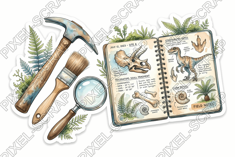 Modern Paleontologist Tools