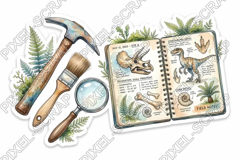 Modern Paleontologist Tools