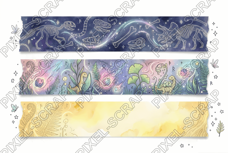 Bone Meteor Yellow Wash Washi
