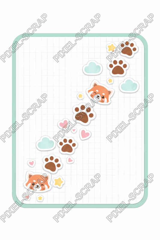 Trail of Paws Card