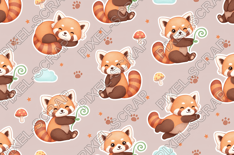 Paw Prints Pattern
