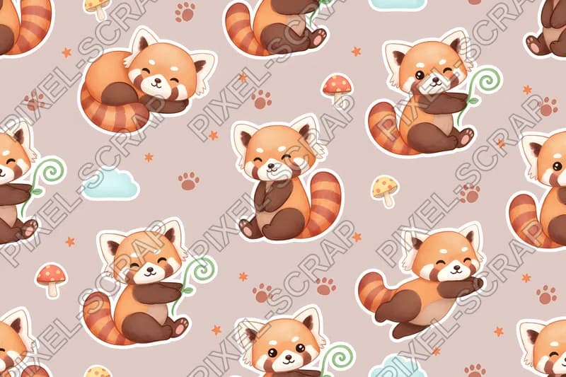 Paw Prints Pattern