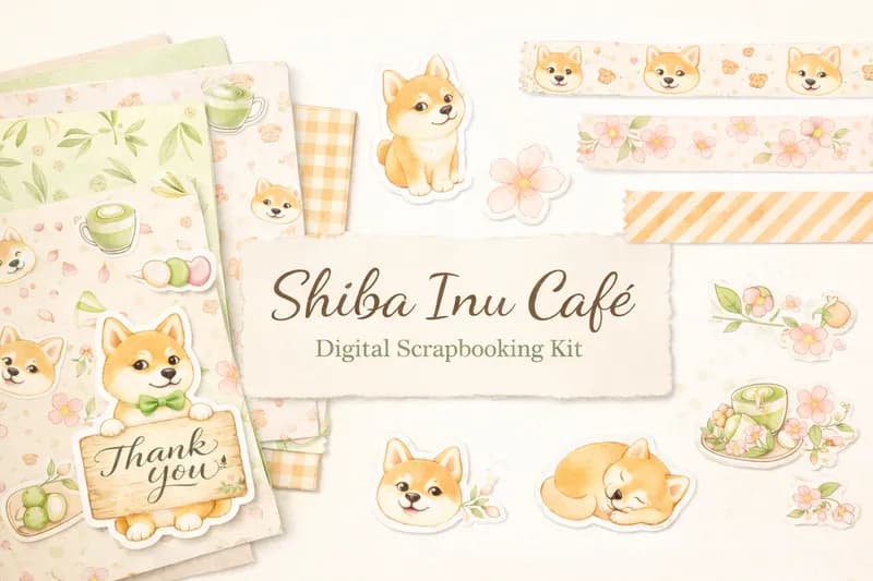 Shiba Inu Cafe - Mega Pack