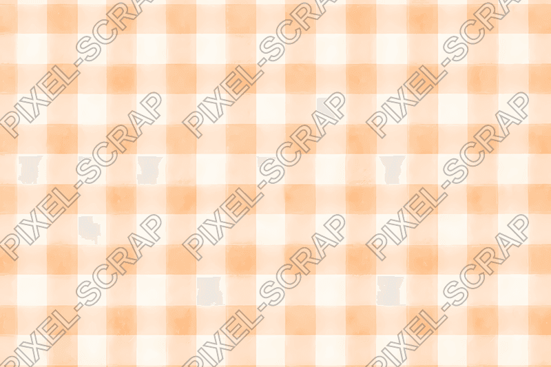 Orange Gingham