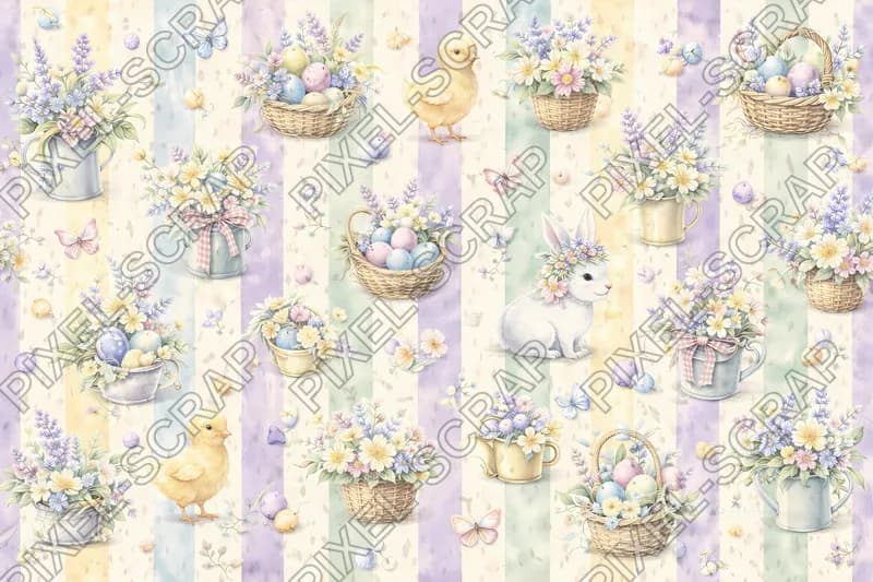 Lavender Stripes