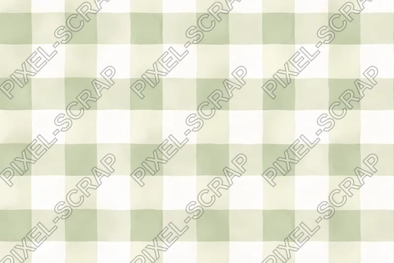 Sage Gingham