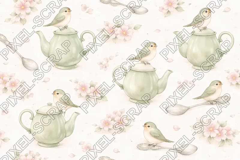 Birds and Teapots