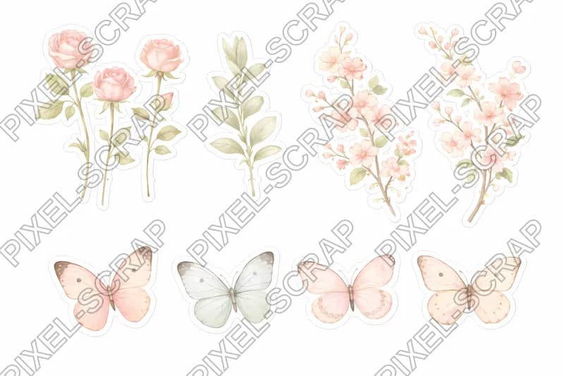 Flowers and Leaves