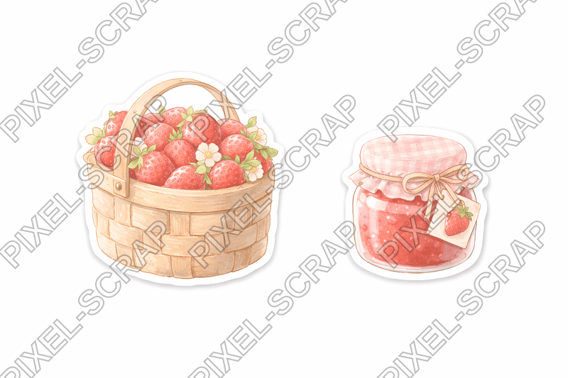 Strawberry Jars