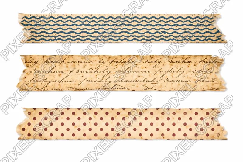 Blue Washi