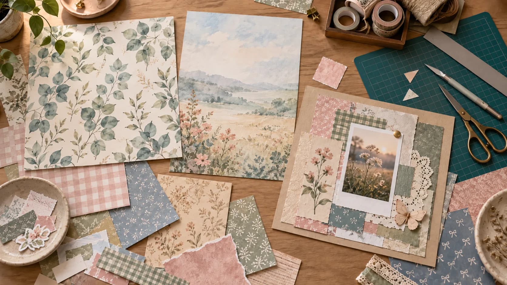 Printable Scrapbook Paper: Sizes, Formats and How to Use It