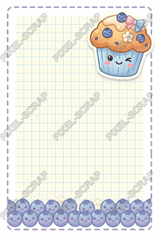 Berry Dot Grid Card
