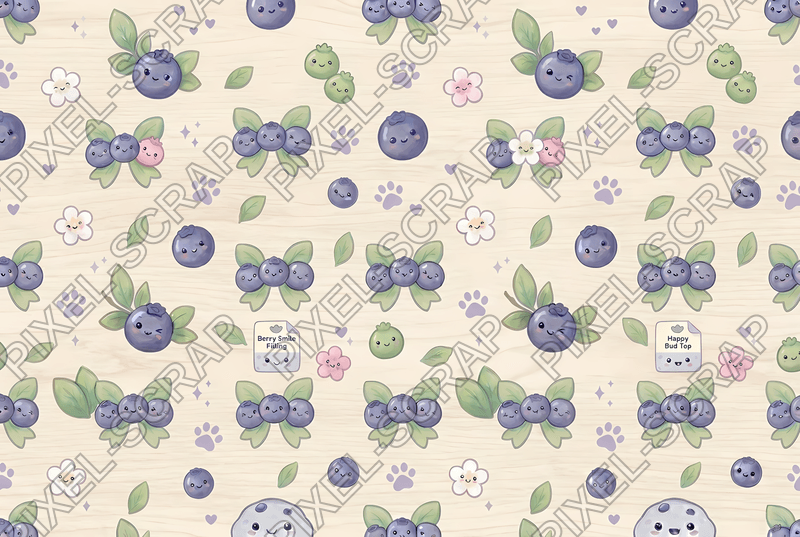 Wood & Paw Print Texture