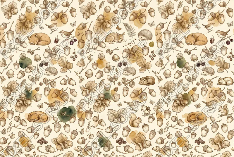 Acorn Oak Scatter