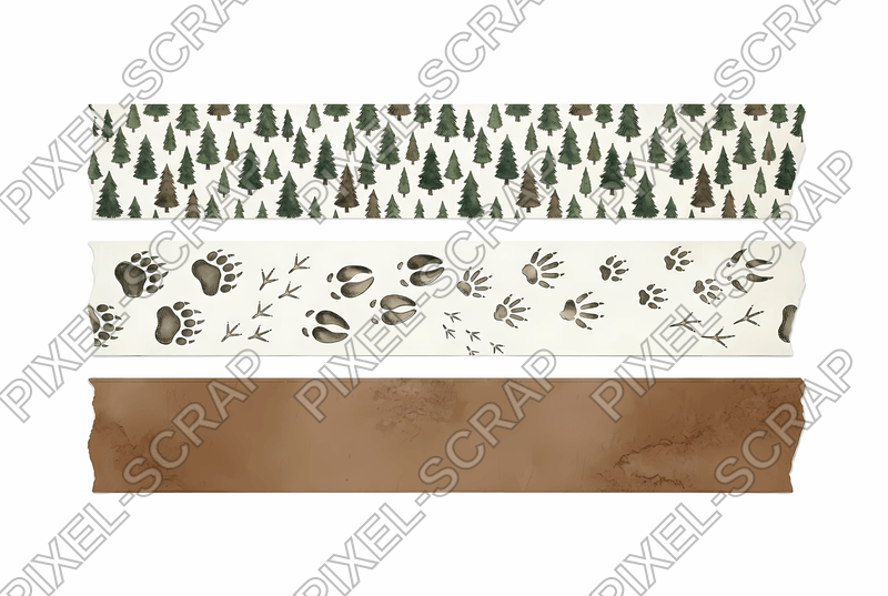Bark & Polka Washi