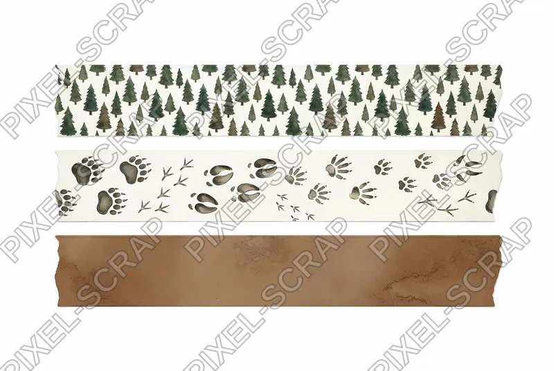 Bark & Polka Washi