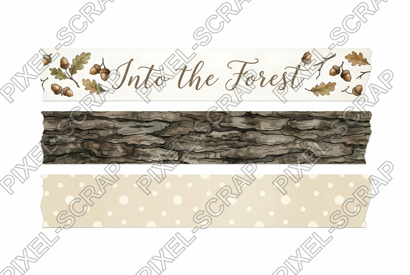 Tree & Footprint Washi