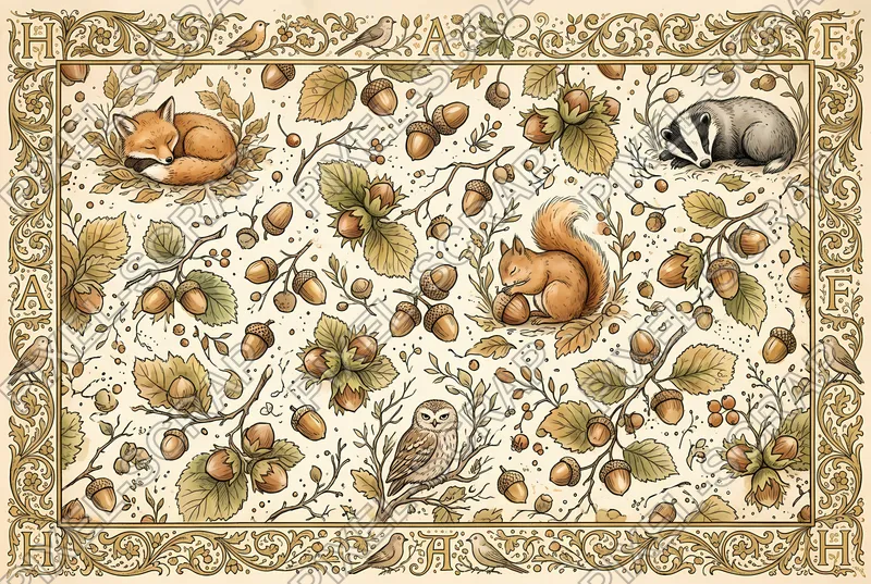 Acorn Oak Scatter