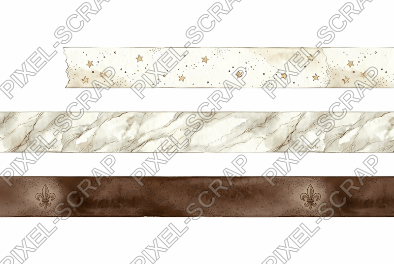 Marble & Star Washi