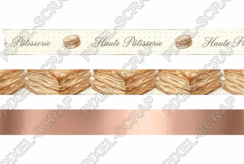 Text & Gold Washi
