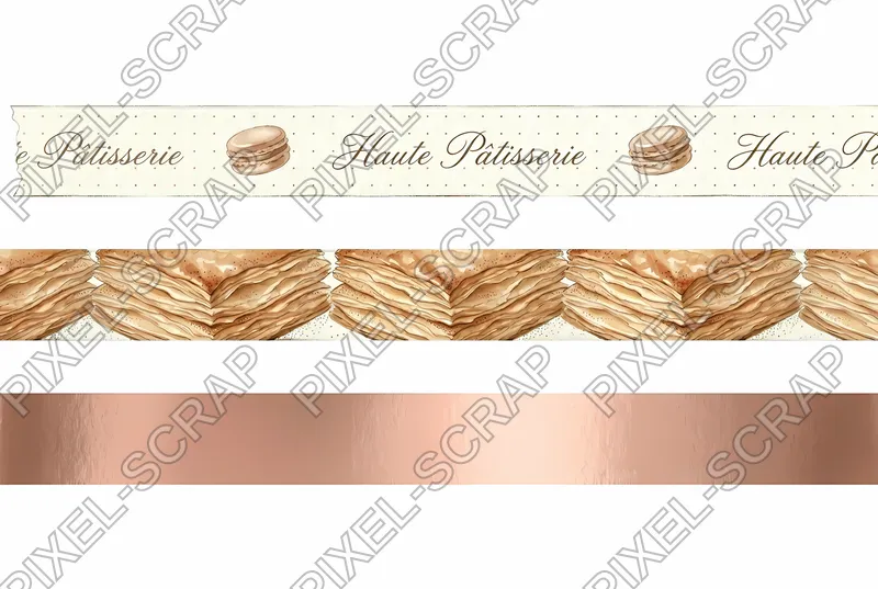 Text & Gold Washi