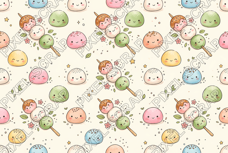 Dango & Mochi Pattern