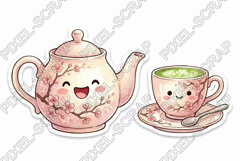 Friendly Teapot Set