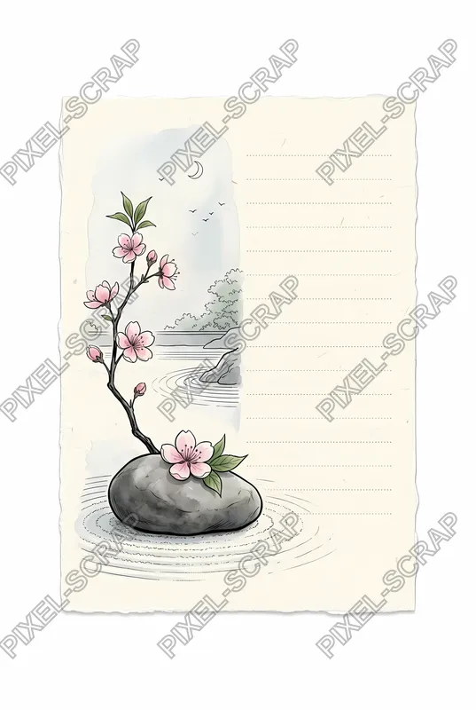 Zen Garden Card