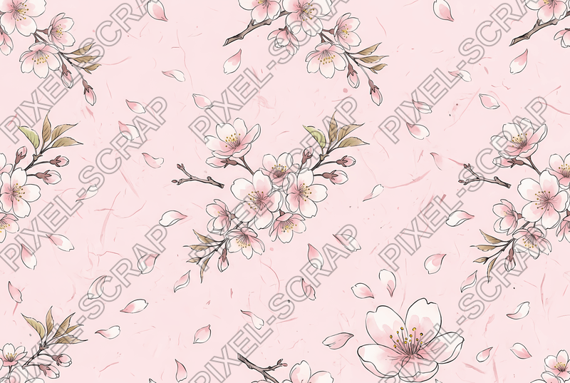 Sakura Bloom Pattern