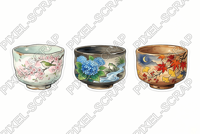 Seasonal Tea Bowls